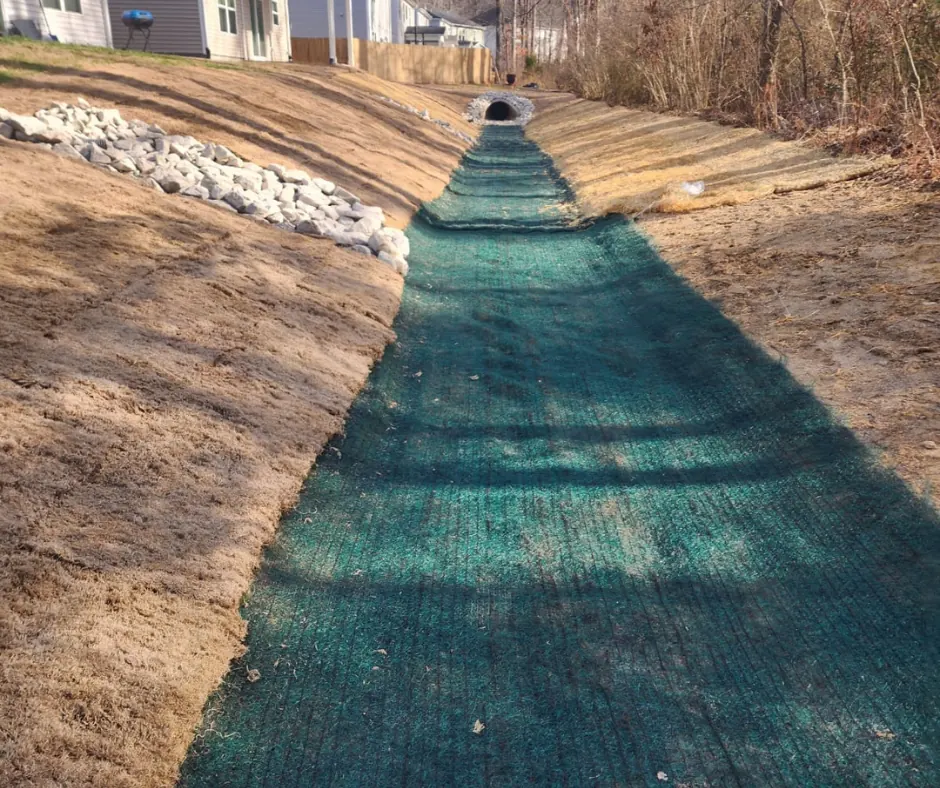 Delcid erosion control project on Instagram