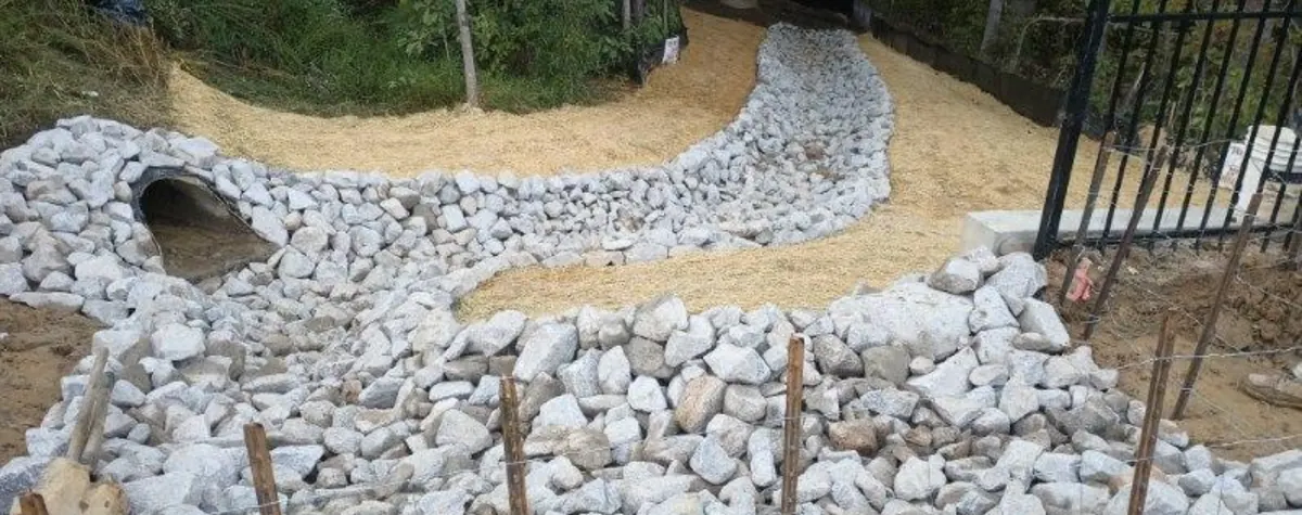 Delcid erosion control project on Instagram